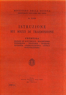 Istruzioni sui mezzi di trasmissione_1938